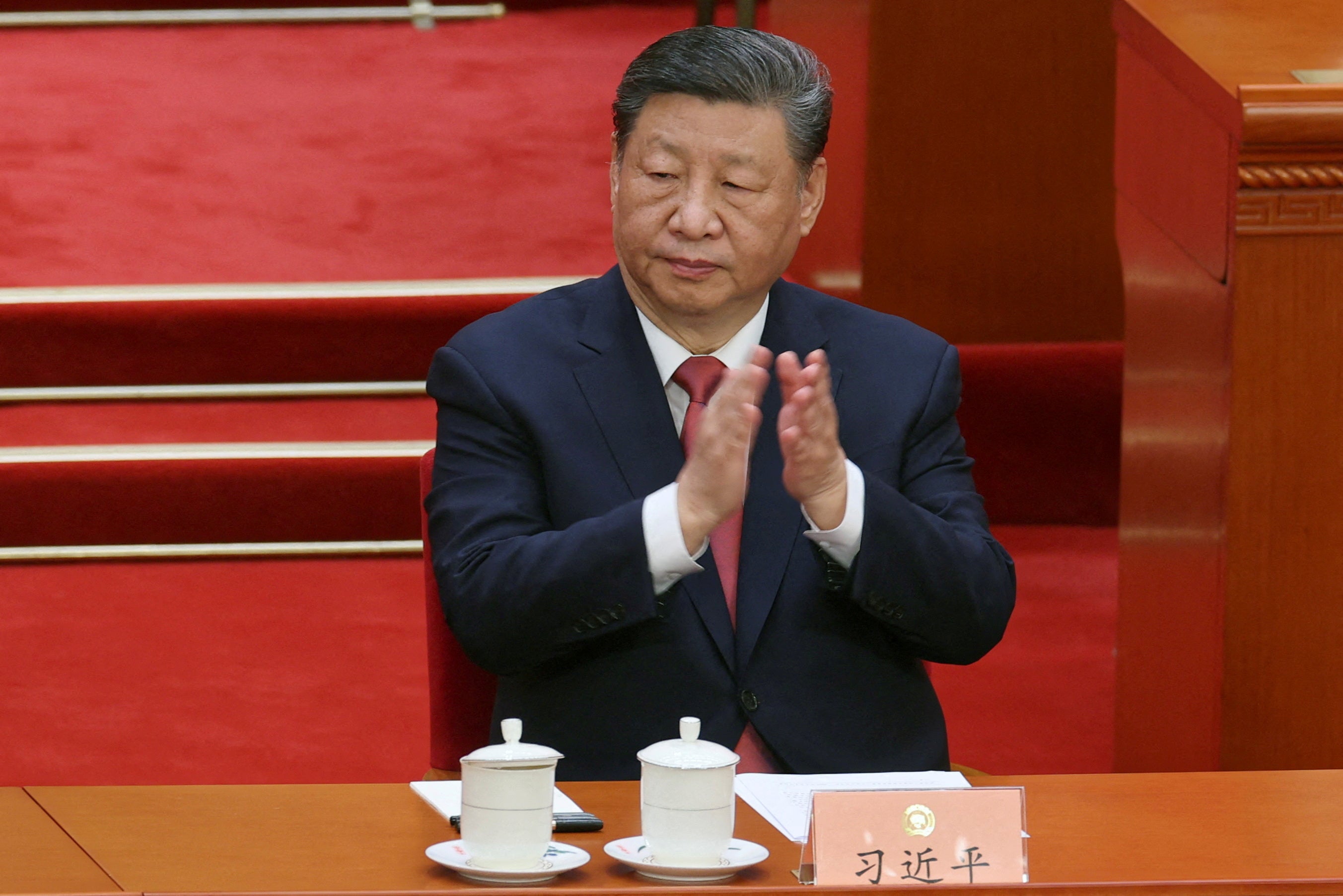 <p>File. Chinese president Xi Jinping </p>