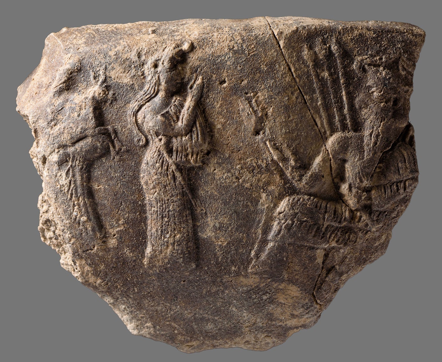 A seal impression of the Akkadian governor