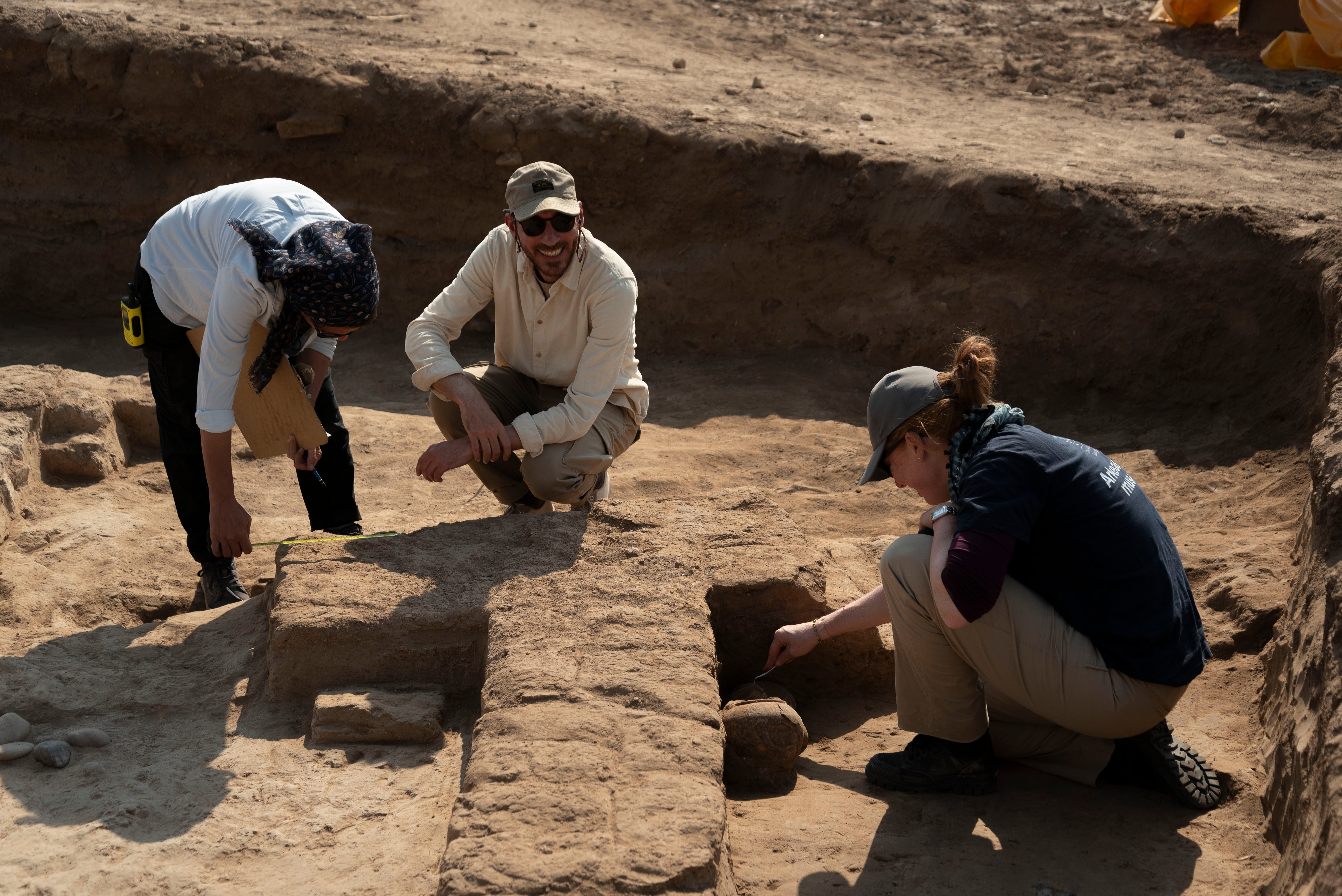 The British Museum worked with Iraqi archaeologists on the dig