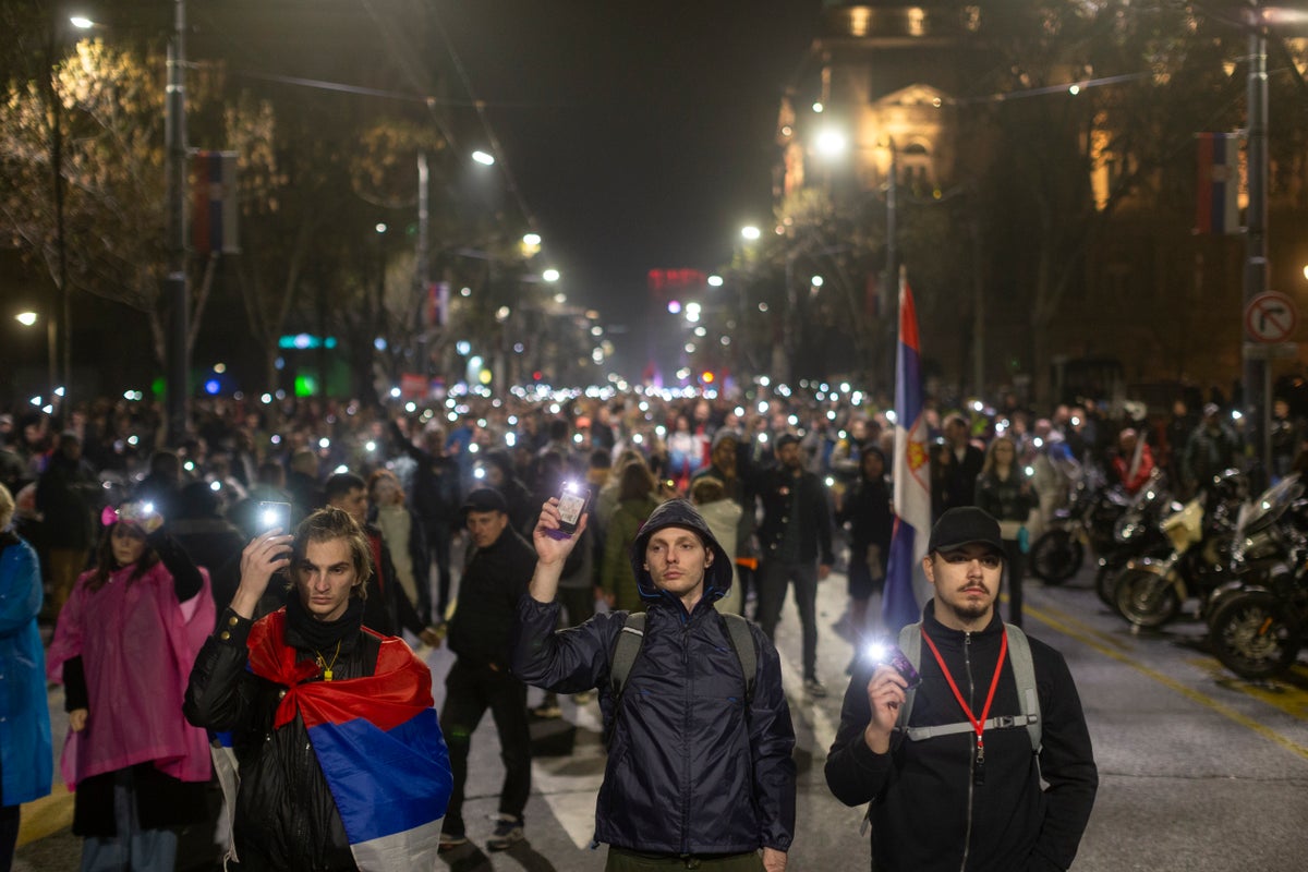 Serbian officials deny illegal sonic weapon attack on peaceful protesters