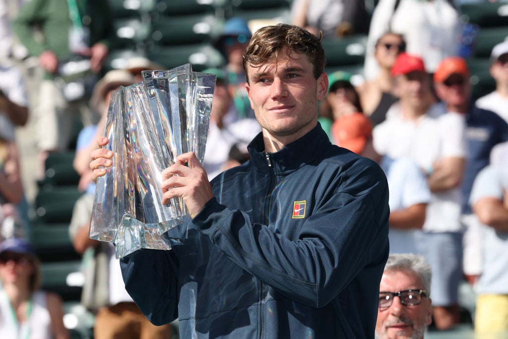 Draper won one of the biggest titles in tennis at Indian Wells