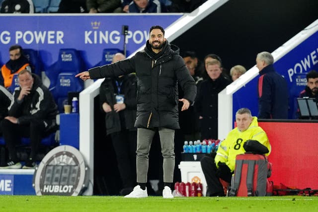 Manchester United manager Ruben Amorim was delighted with his stars return to goalscoring form (Martin Rickett/PA)