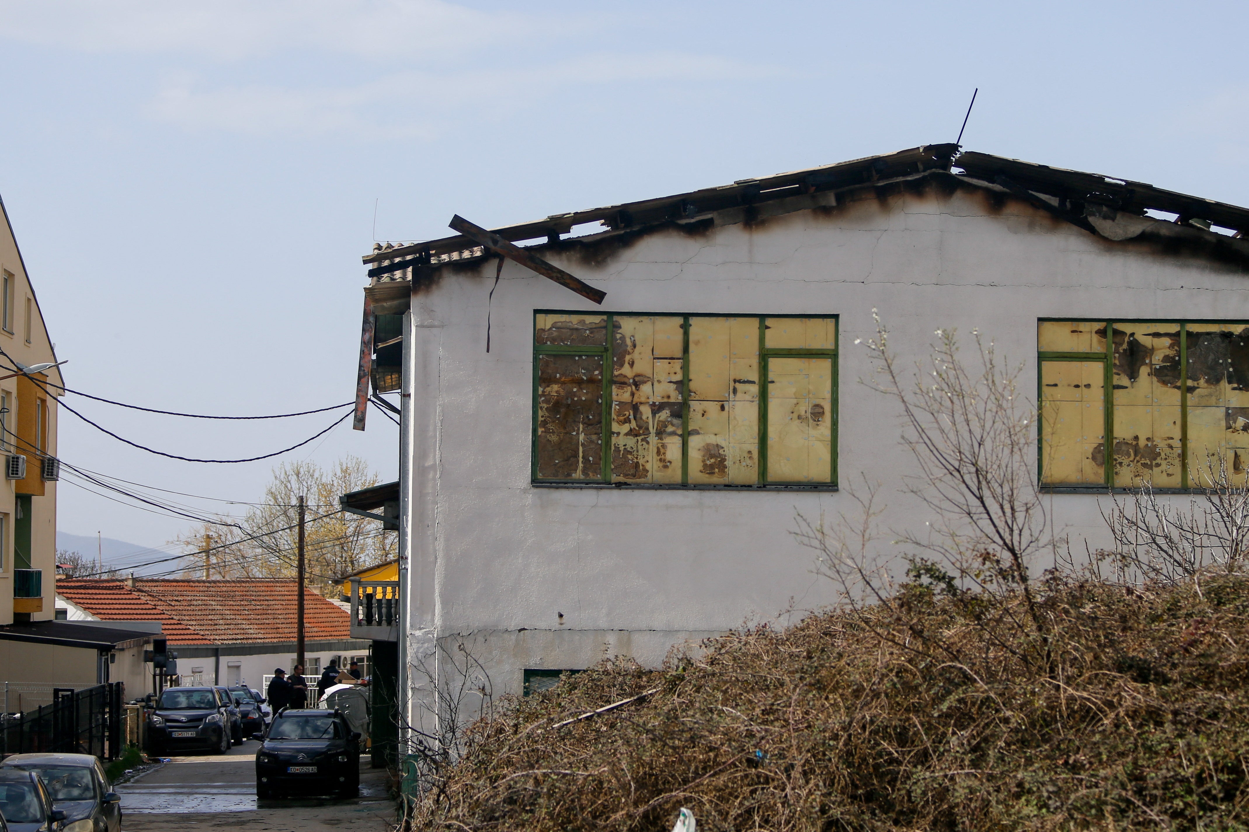 The damage done to the night club after a fire killed 59 people