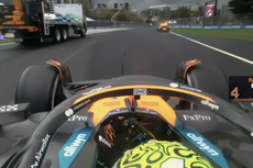 Sky F1 commentators slam race control after Norris forced to drive past truck