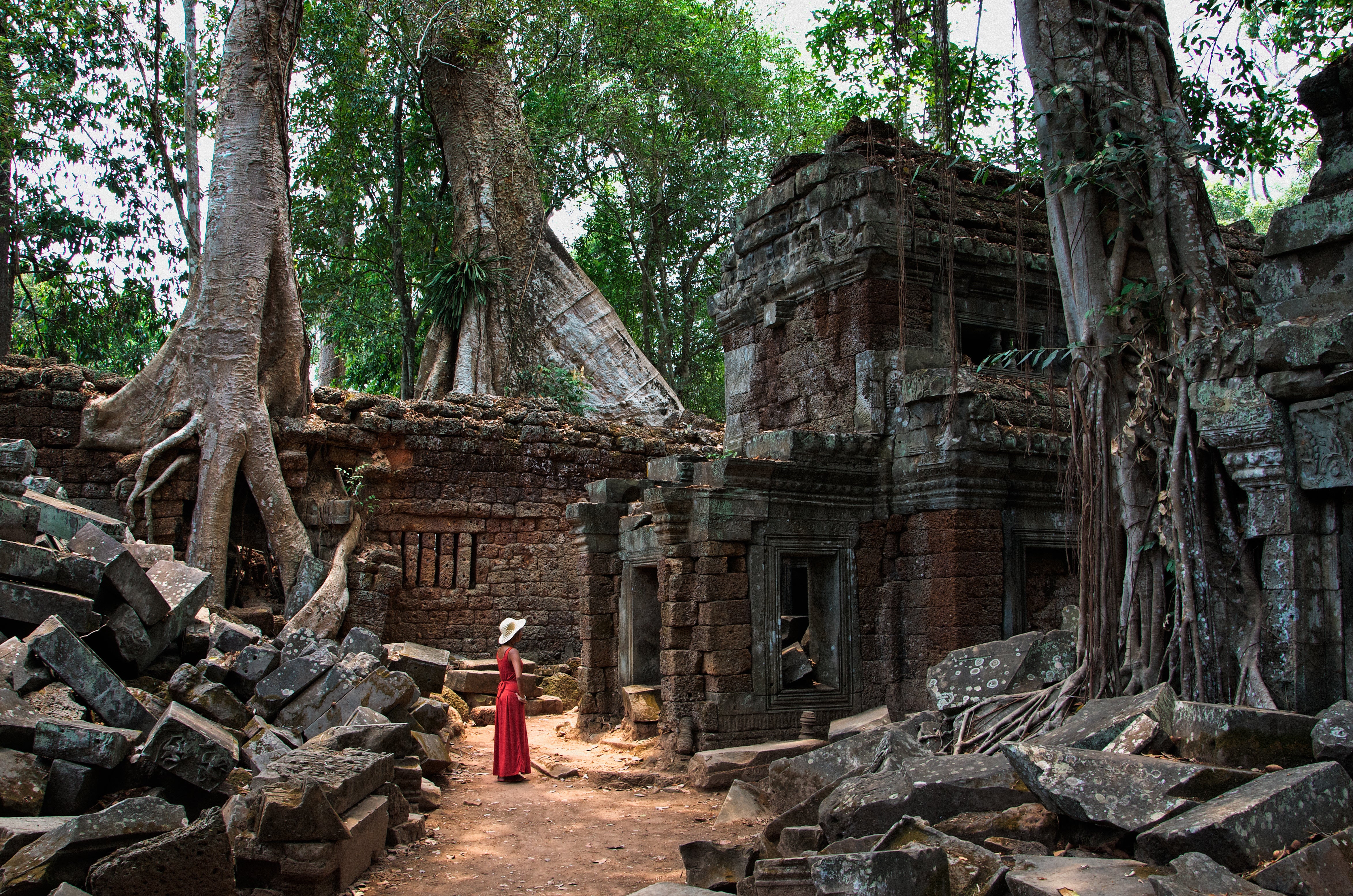 Ta Prohm temple – also known as the ‘Tomb Raider’ temple