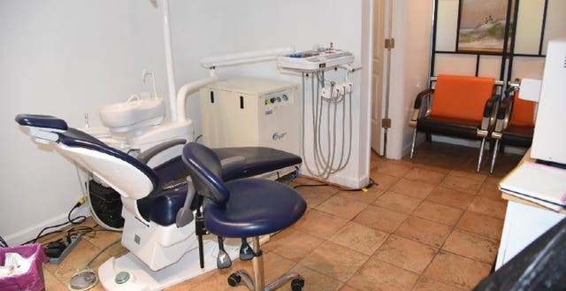 <p>Inside ‘extremely dangerous’ fake dentist office where woman allegedly performed extractions on patients.</p>