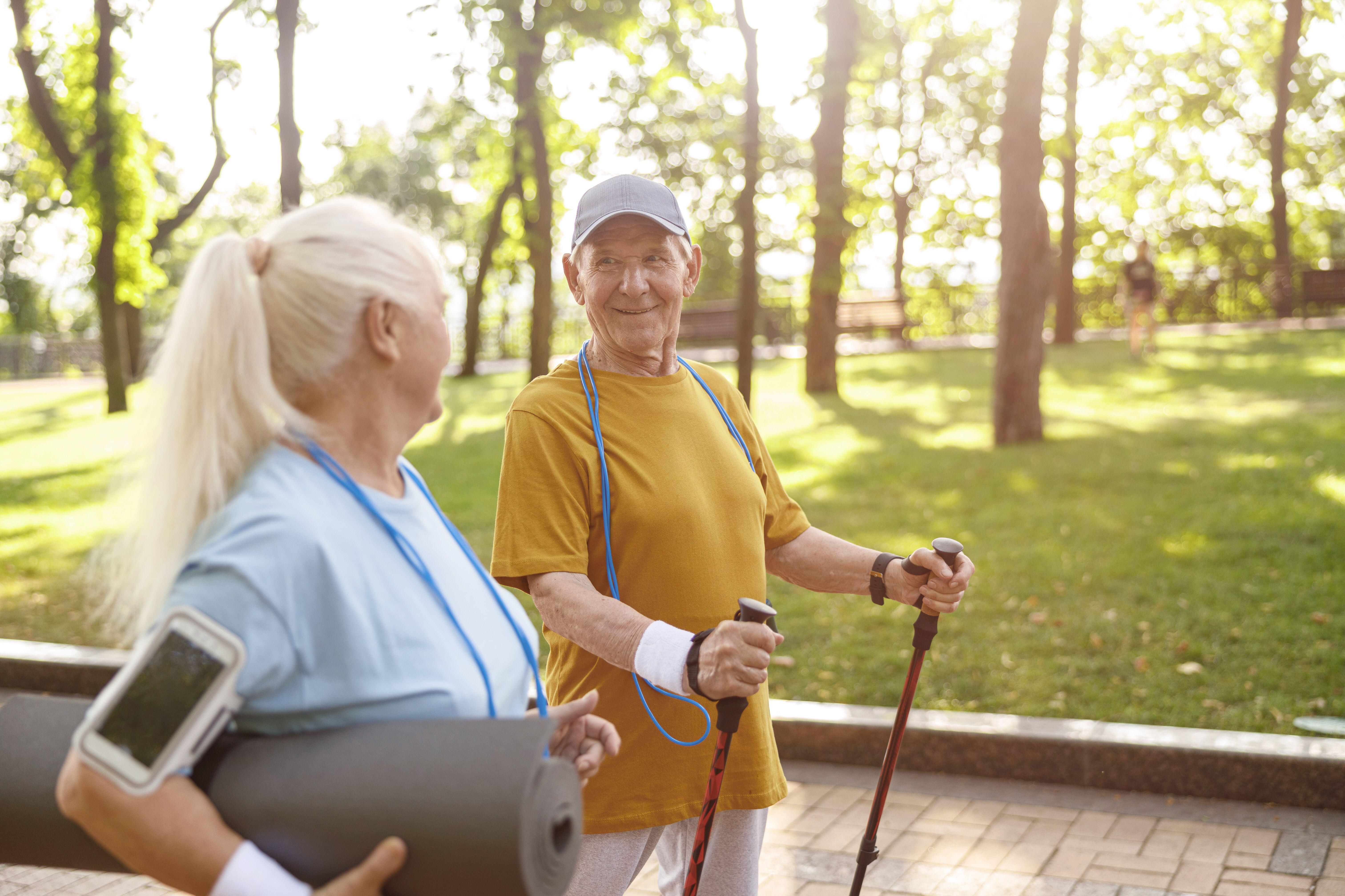 Walking helps counteract age-related muscle loss