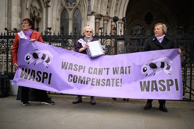 <p>‘Waspi’ stands for Women Against State Pension Inequality, the name of a campaign group set up in 2015 to fight for compensation</p>