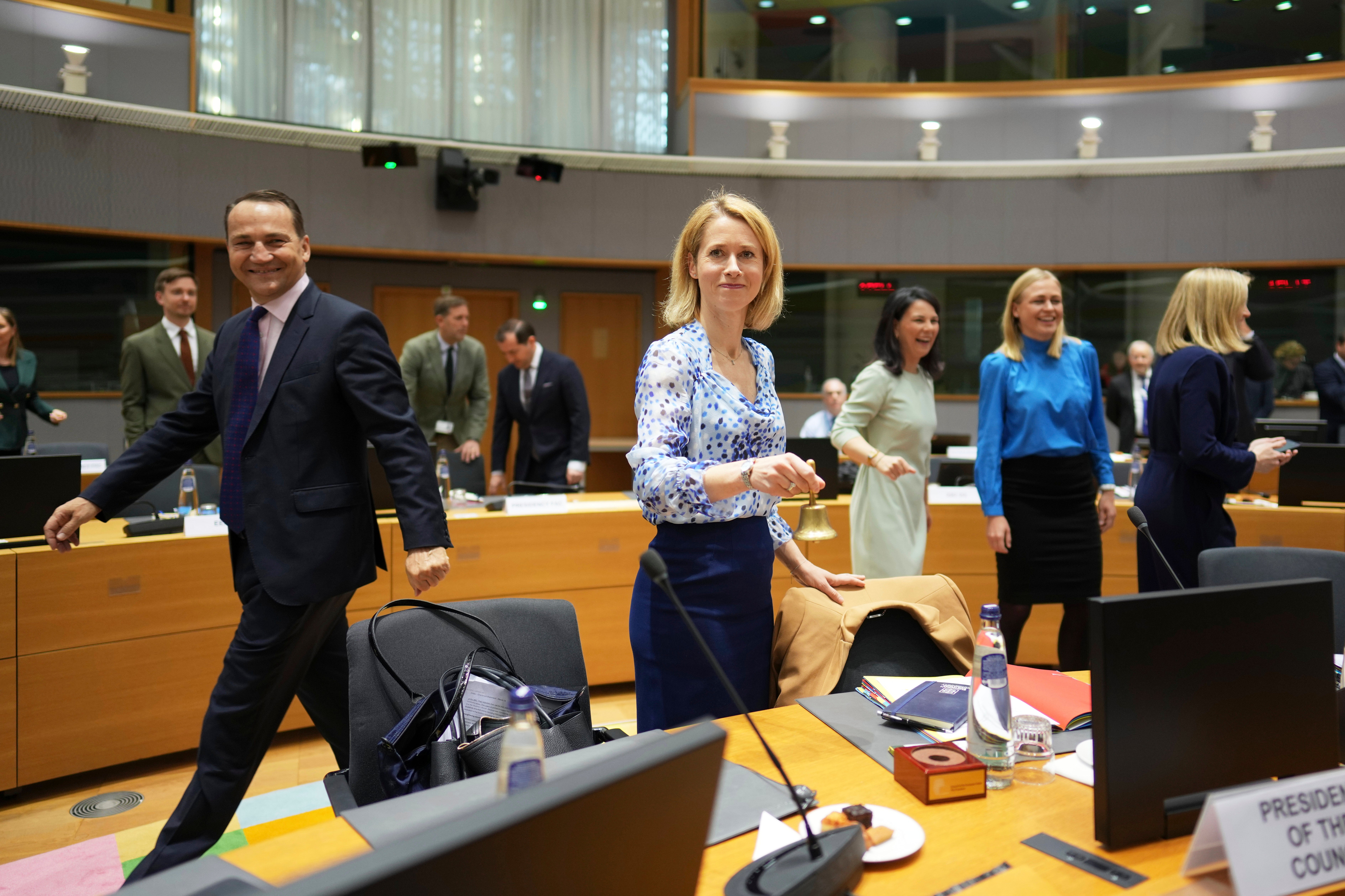 Belgium EU Foreign Ministers