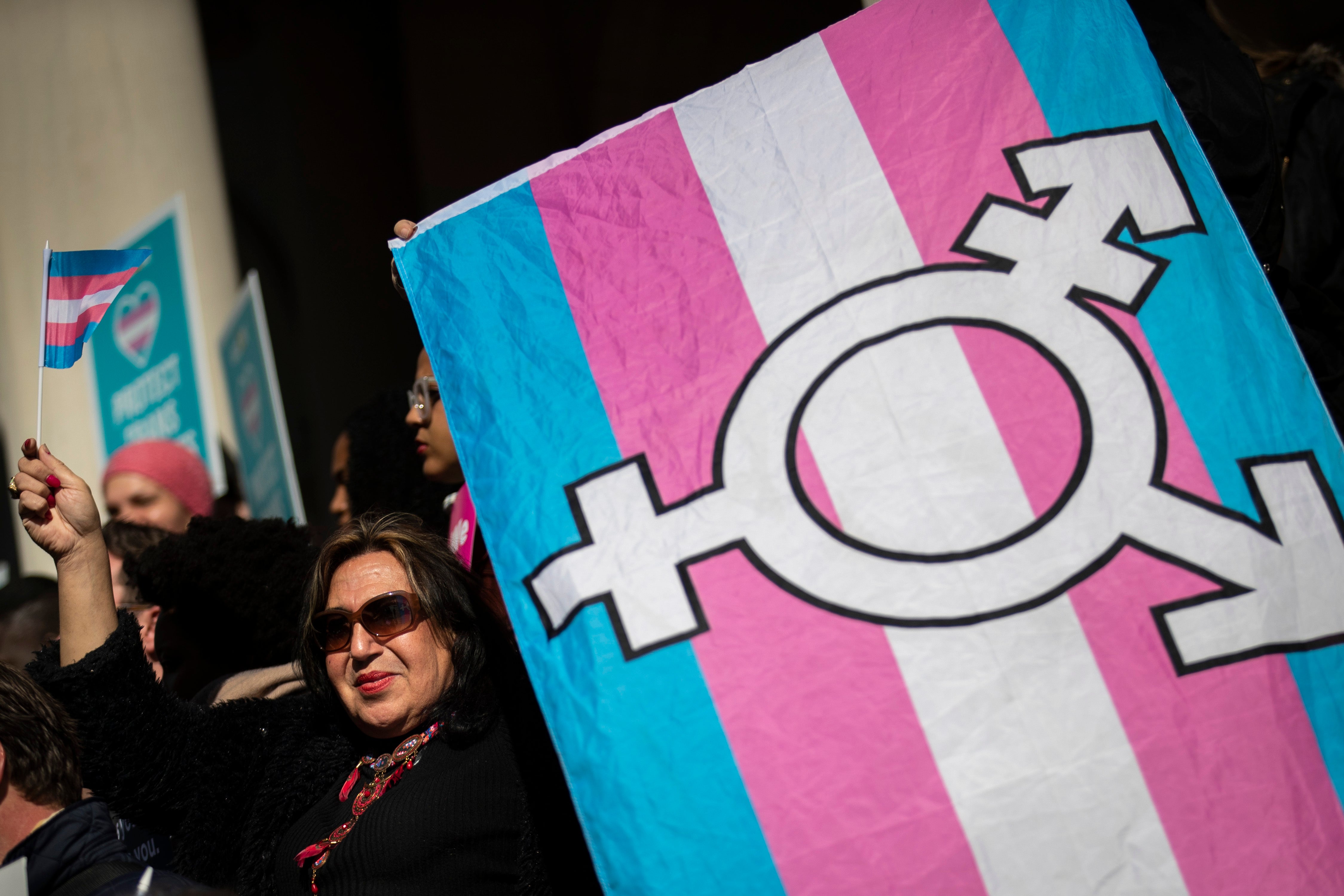 Researchers said Monday that transgender adults in the U.S. who received gender-affirming care had a significantly lower risk of moderate-to-severe depression compared to those who did not receive treatment. The findings support hormone treatments, according to the authors