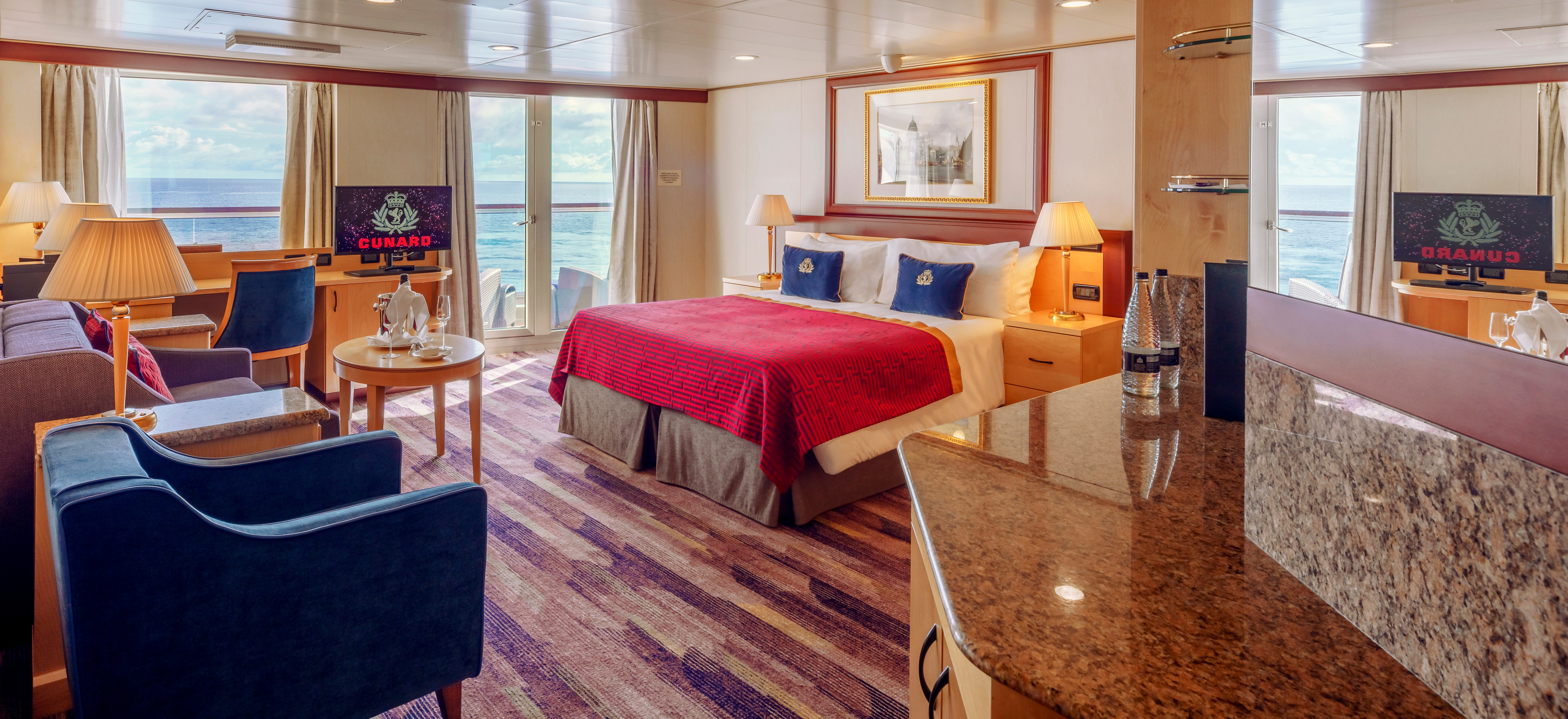 Queen Elizabeth’s suites have been revamped