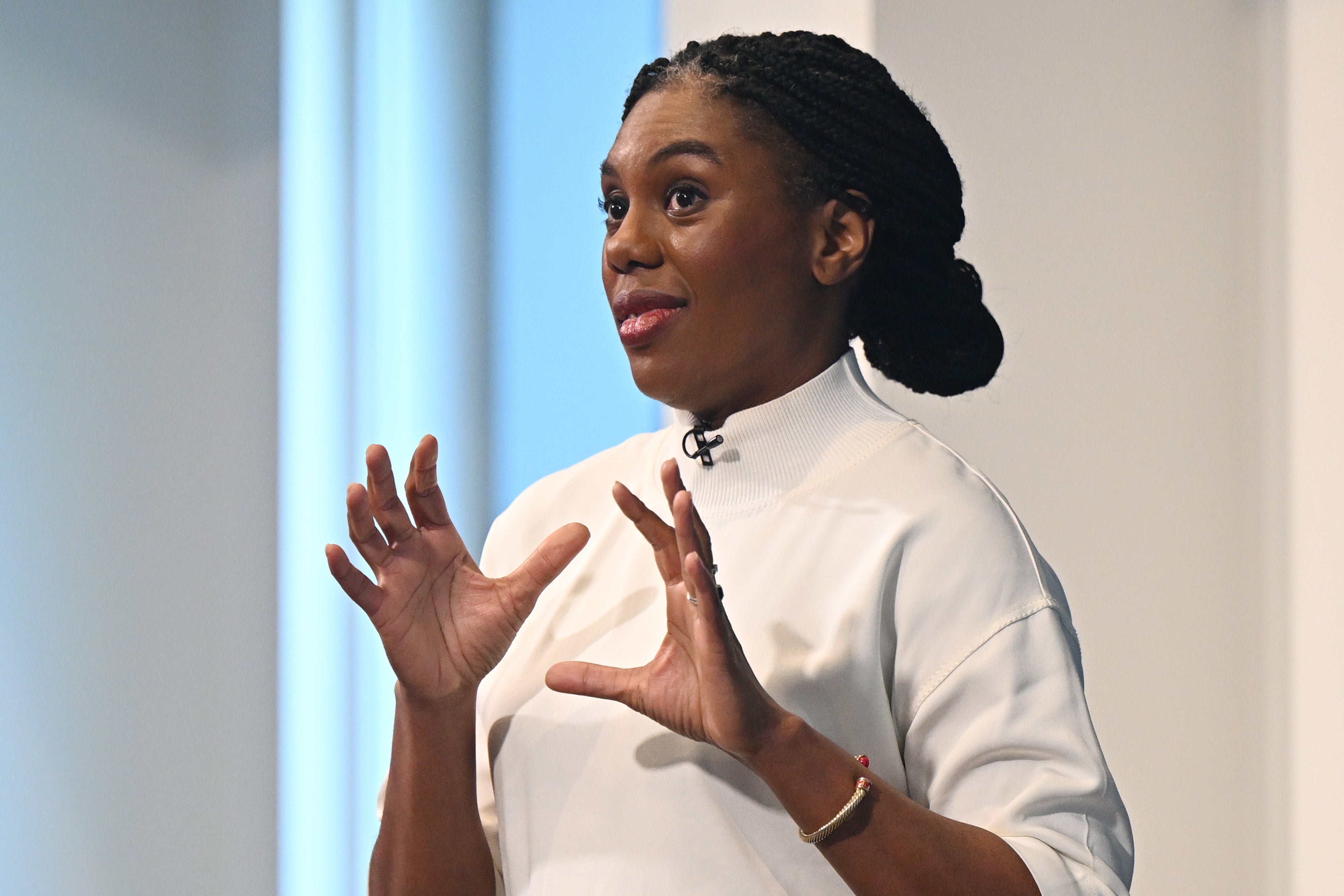 <p>Opposition leader Kemi Badenoch</p>