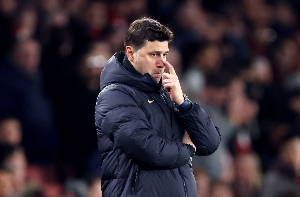 Pochettino parted ways with Chelsea after his single season in charge