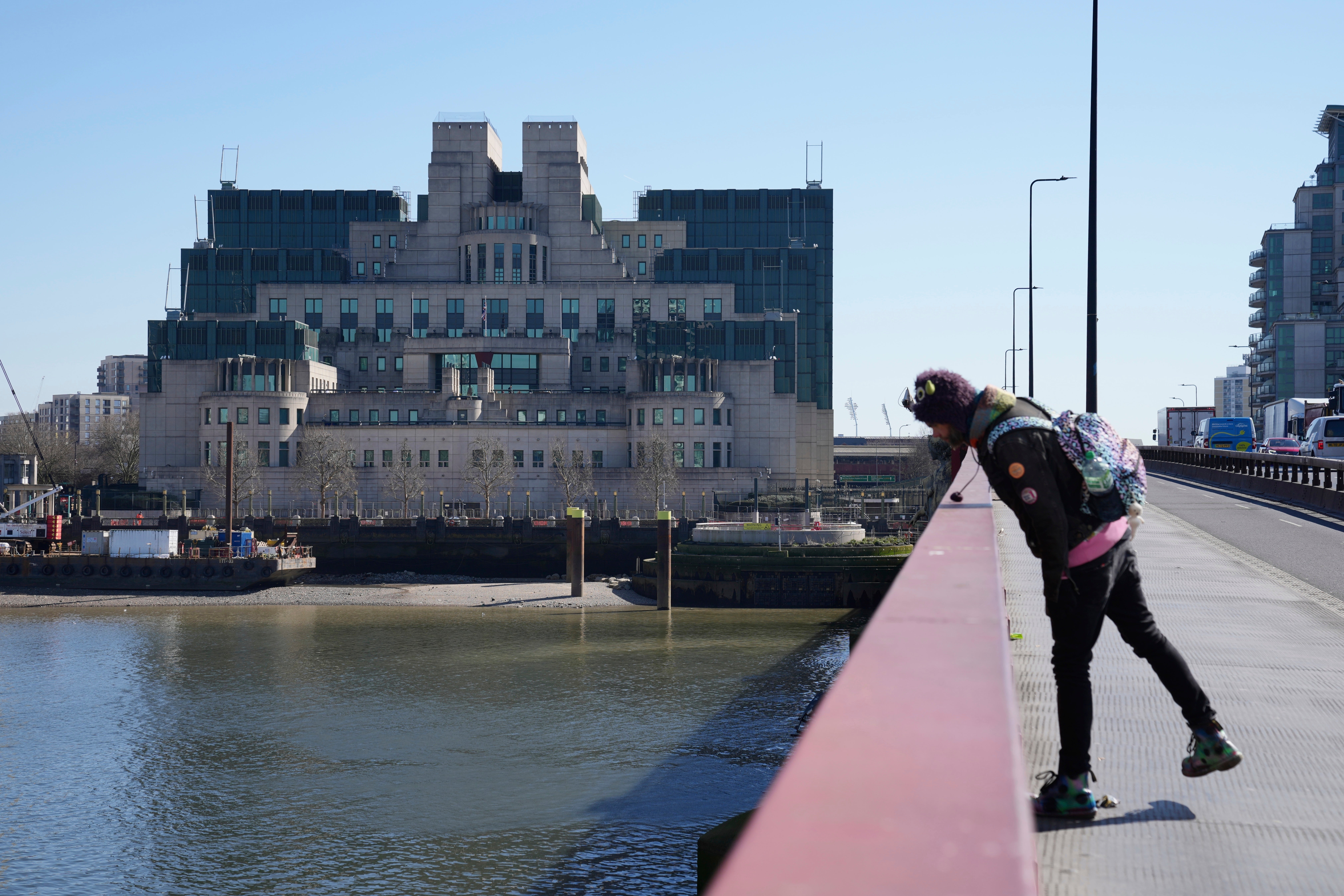 Britain MI6 Headquarters