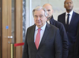 United Nations Secretary General Antonio Guterres