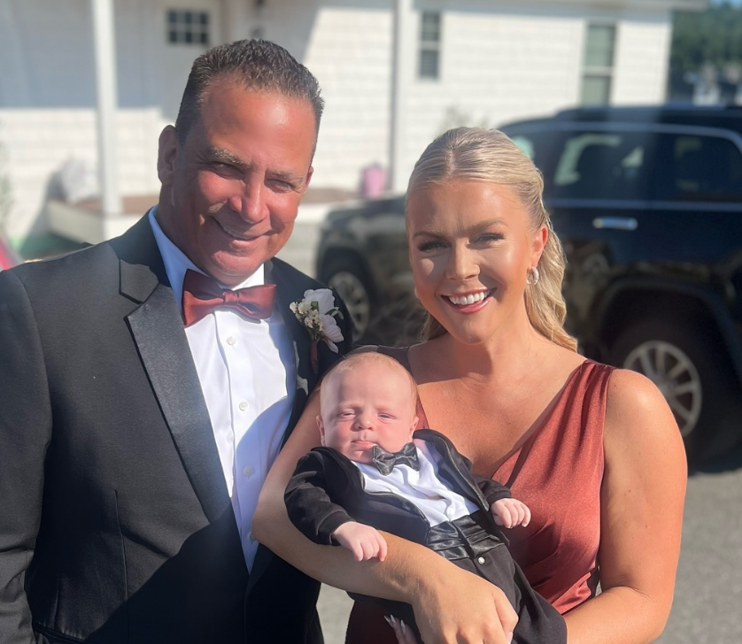 Karoline Leavitt and her husband Nicholas Riccio welcomed their son ‘Niko’ last year