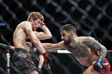 UFC fighter who praised Hitler says opponent sent ‘legion of demons’ to haunt his ‘dreams’
