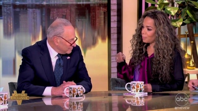 The View host Sunny Hostin confronts Senate Minority Leader Chuck Schumer about his decision to back a Republican spending bill to avert a government shutdown.