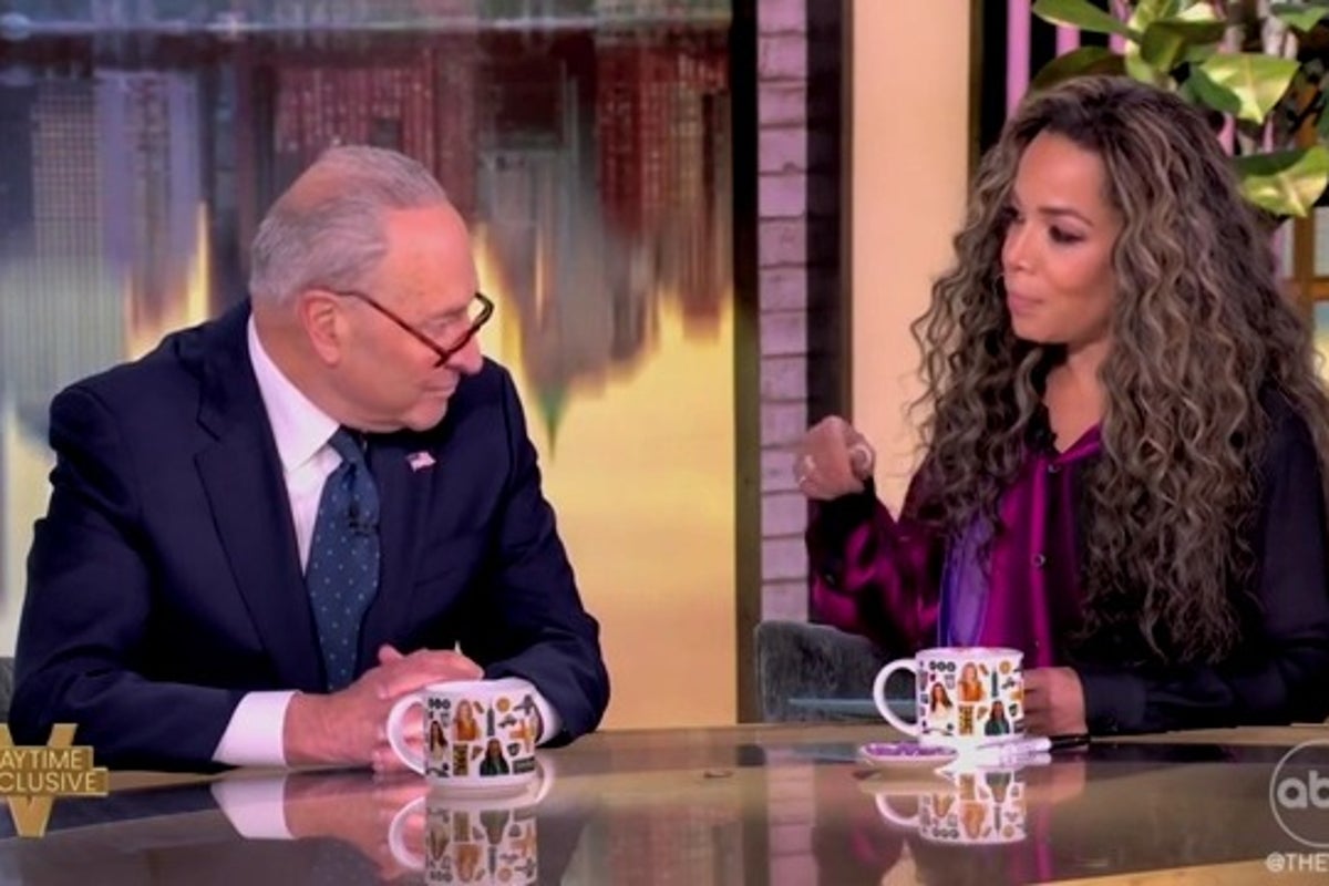 The View’s Sunny Hostin corners Chuck Schumer for siding with GOP: ‘I think you caved’