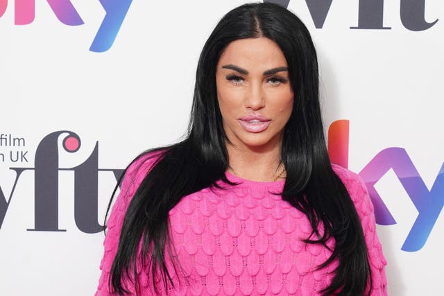 Katie Price (Ian West/PA)