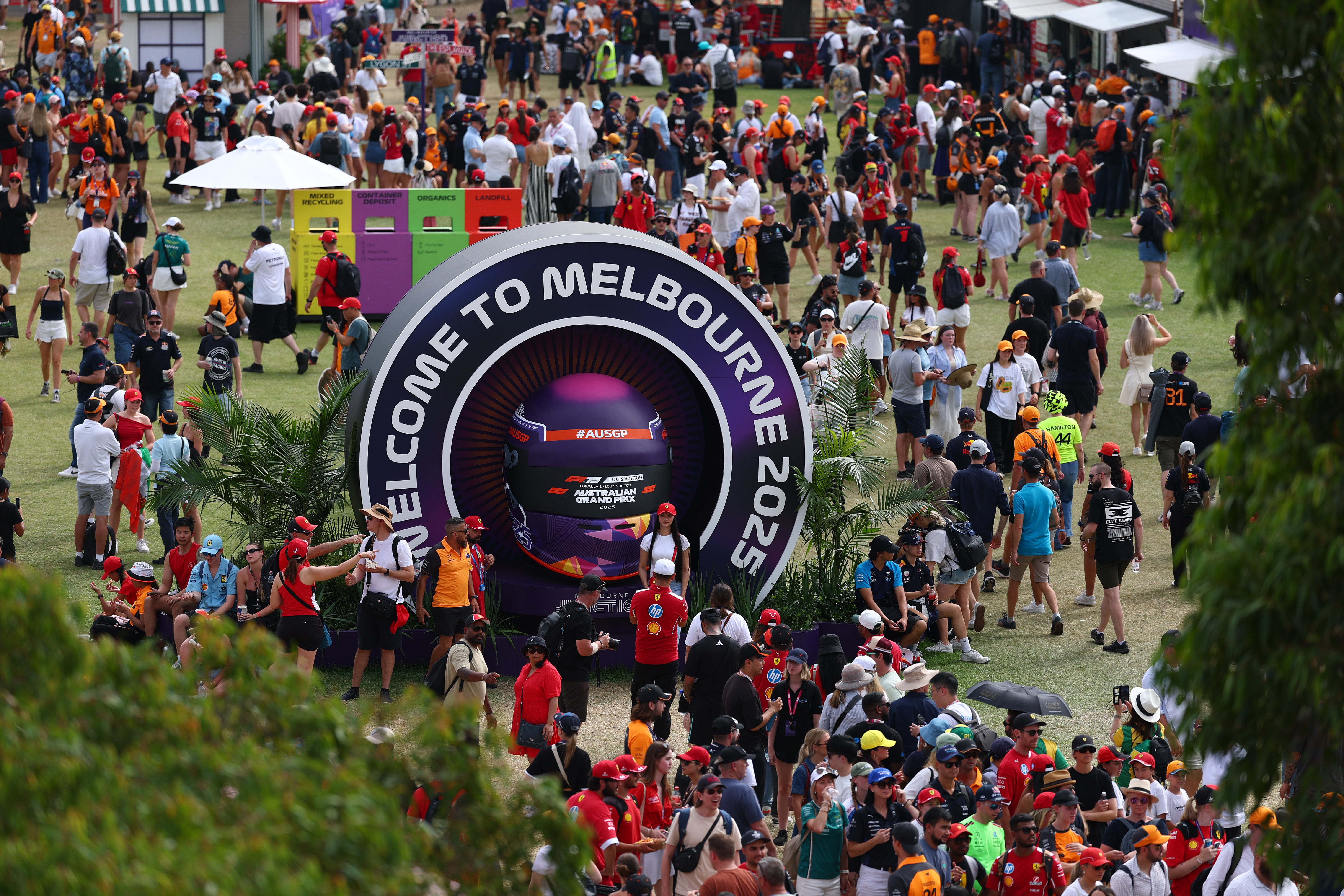 Albert Park hosted F1’s season-opening race for the first time since 2019