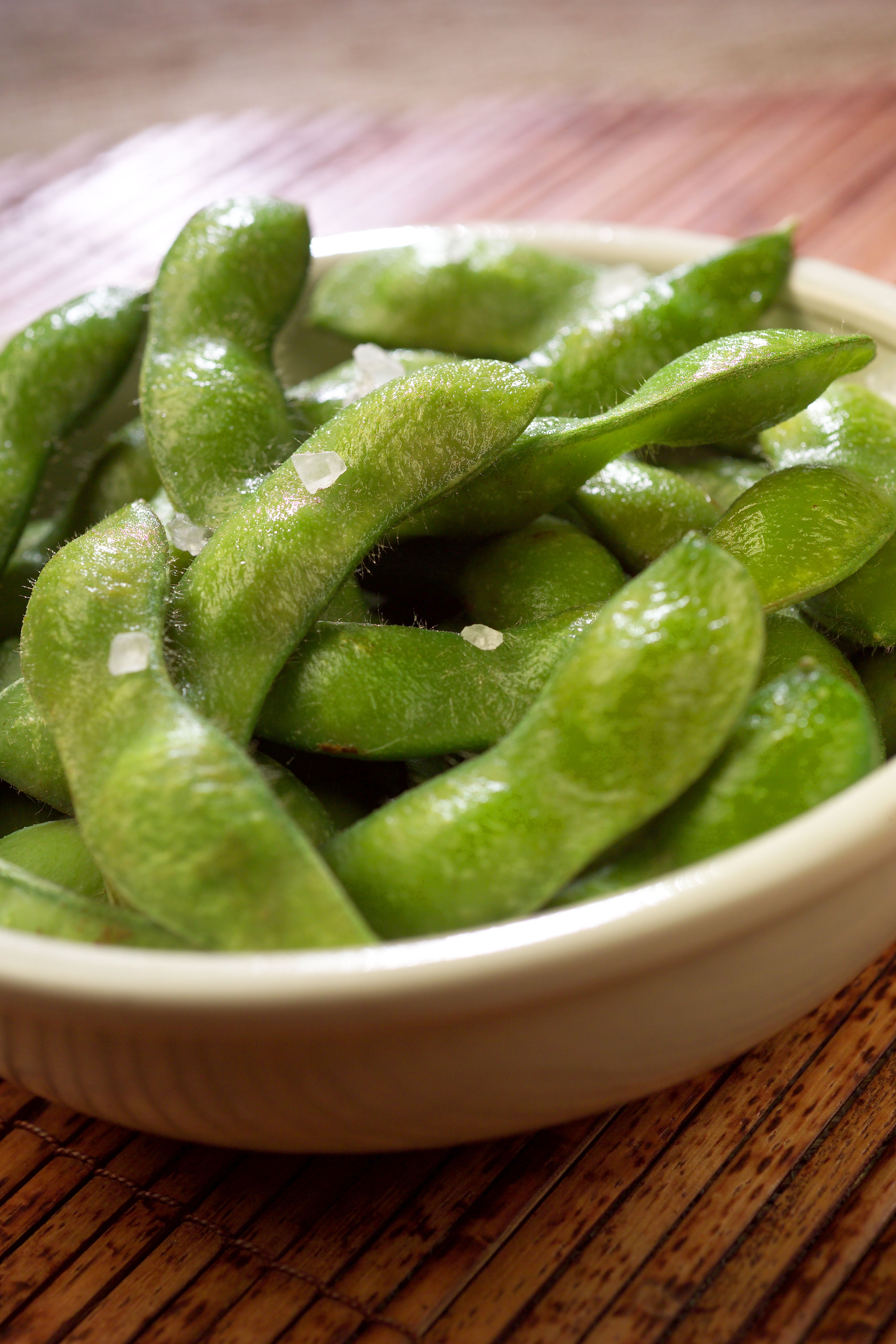 Edamame beans are a good source of protein