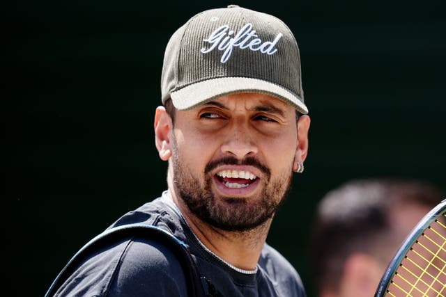 <p>Nick Kyrgios is due to return to the ATP Tour next month (Mike Egerton/PA)</p>