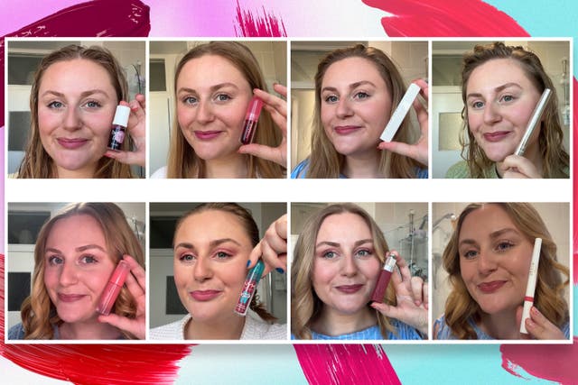 <p>While some stains are lip gloss-esque, others are more reminiscent of a felt tip </p>