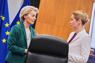 Ursula von der Leyen and Kaja Kallas