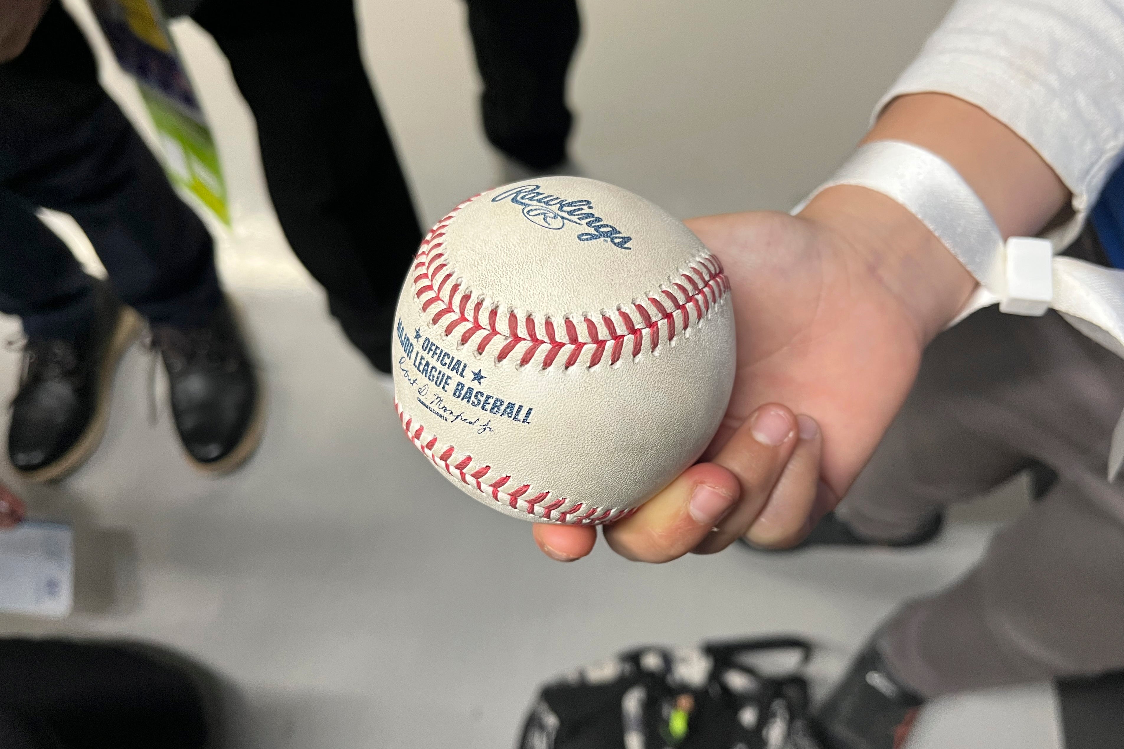 Japan Baseball Ohtani Homer Ball