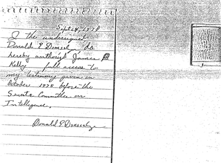 Handwritten note from 1978 among the JFK files released Tuesday