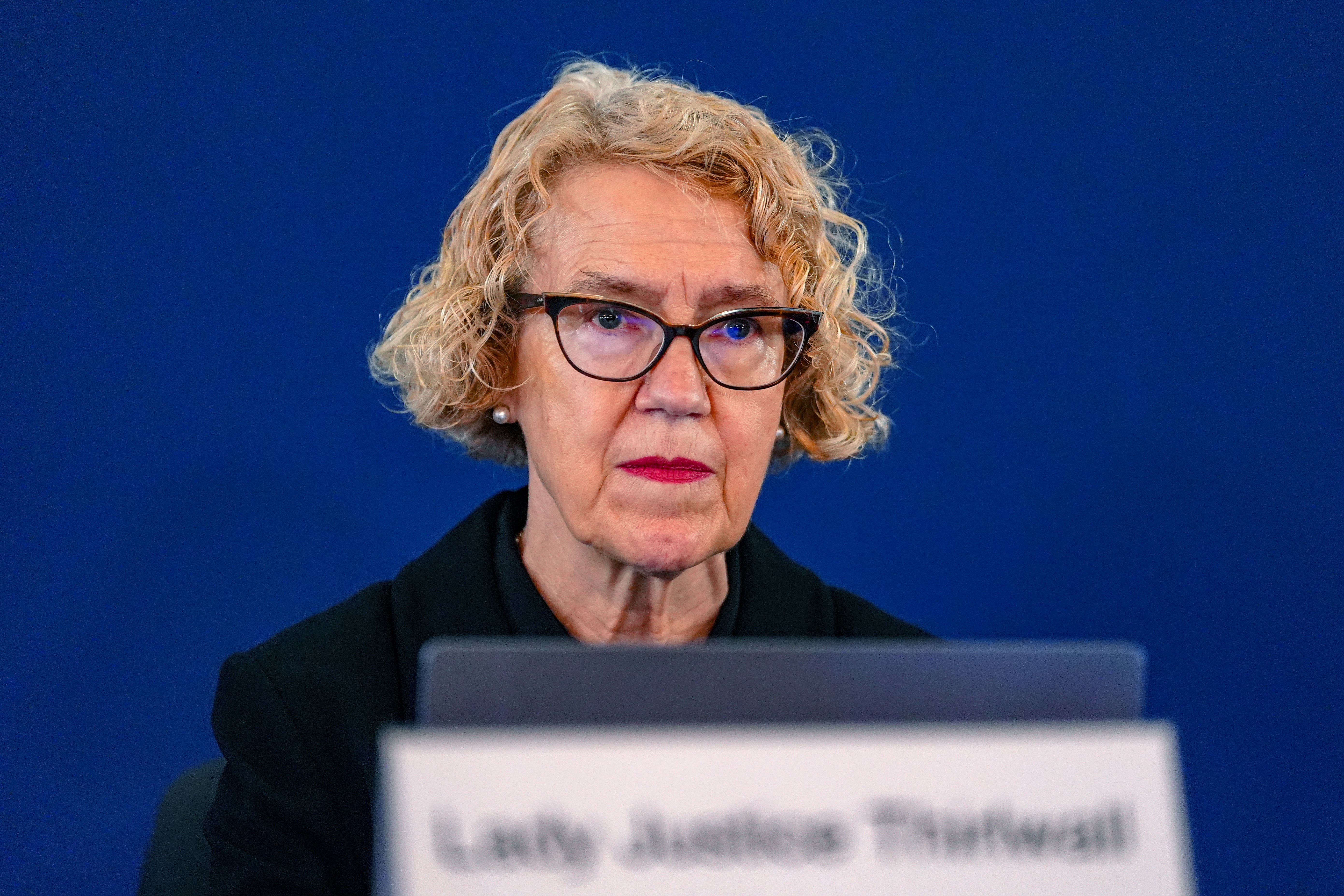 Chairwoman of the inquiry Lady Justice Thirlwall (Peter Byrne/PA)
