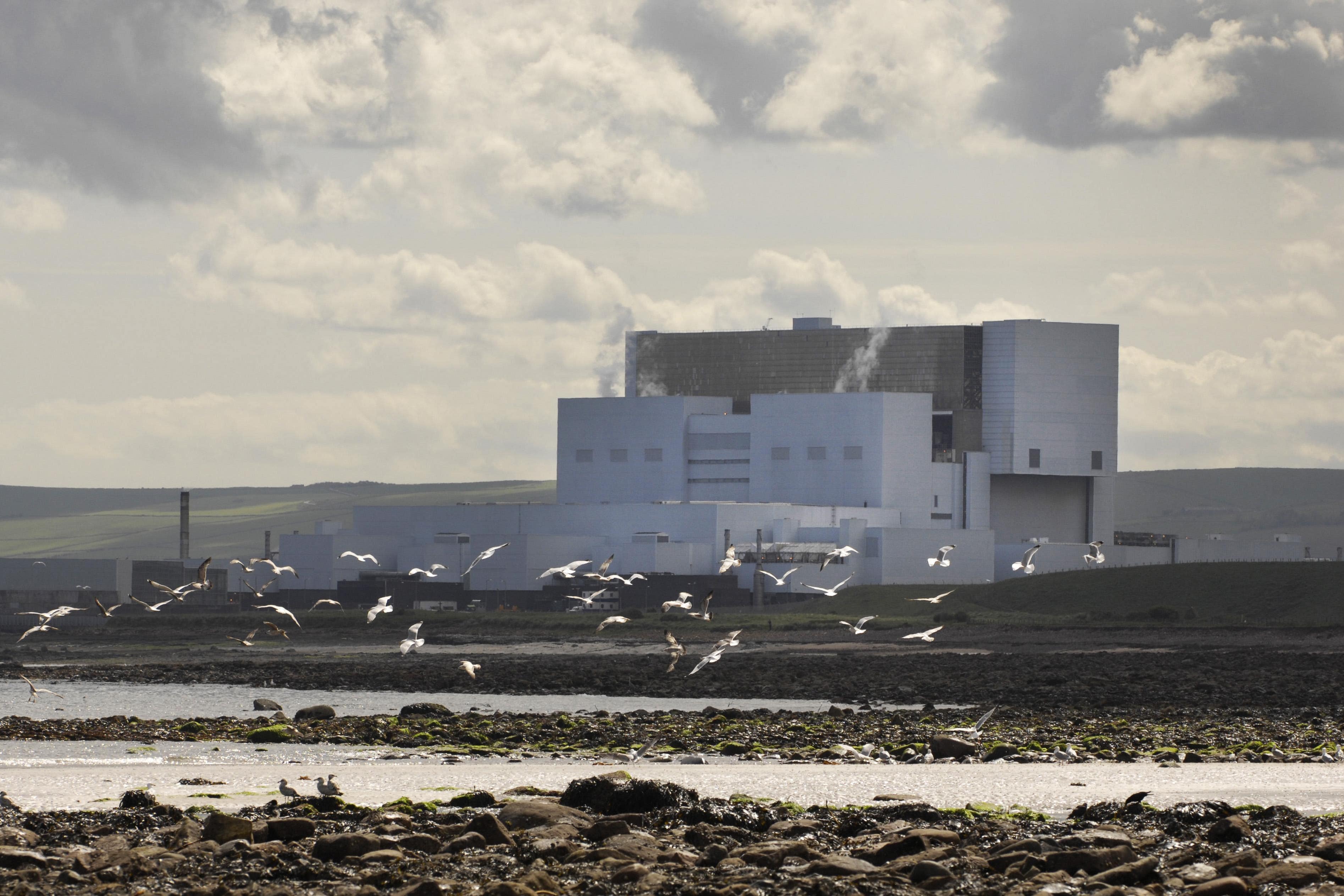 The Torness nuclear power station, near Dunbar (PA)