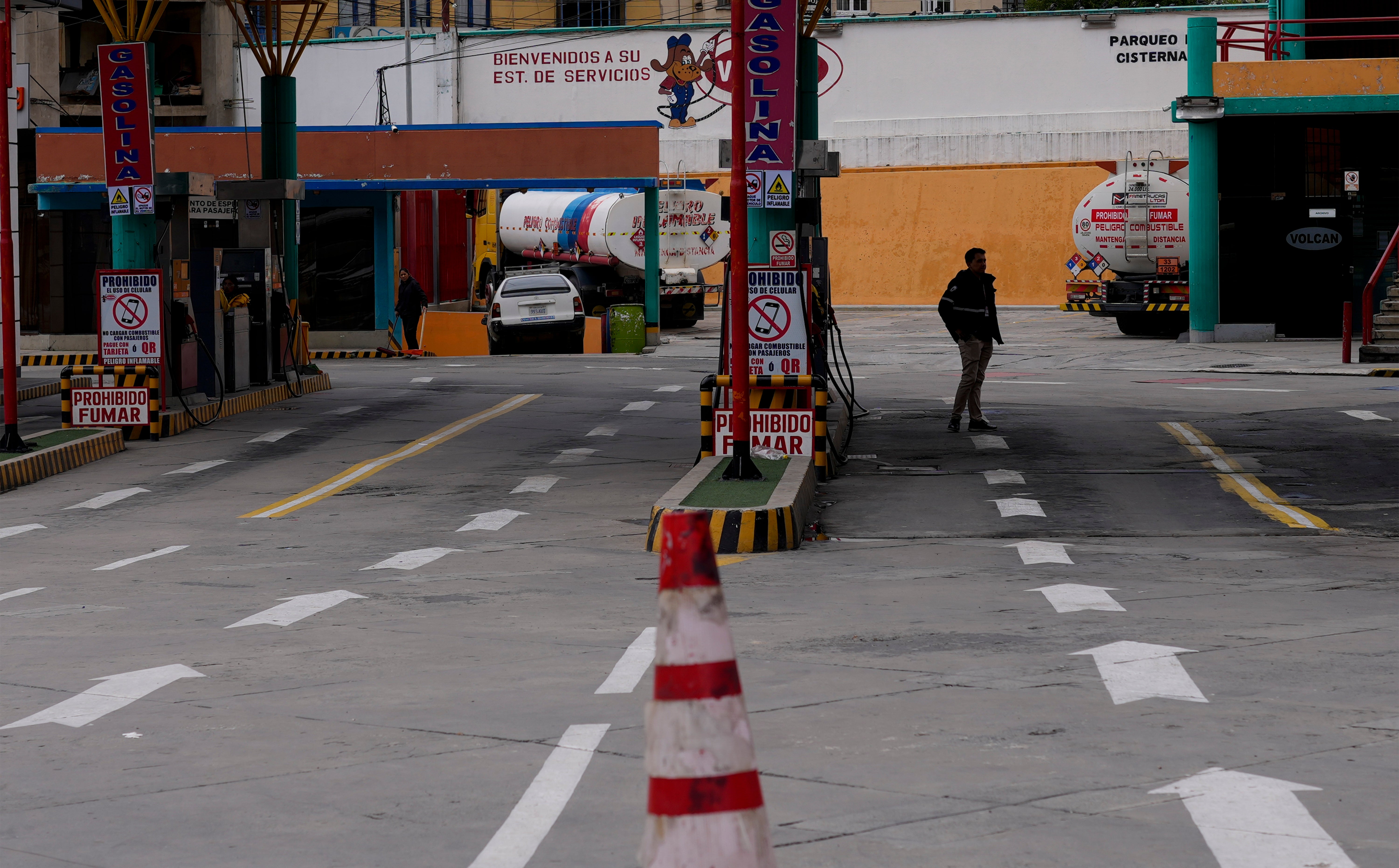 BOLIVIA-COMBUSTIBLE-PROTESTAS