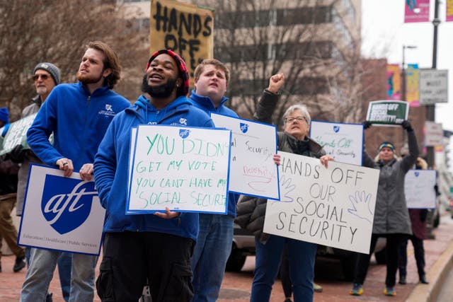 DOGE Social Security Protest
