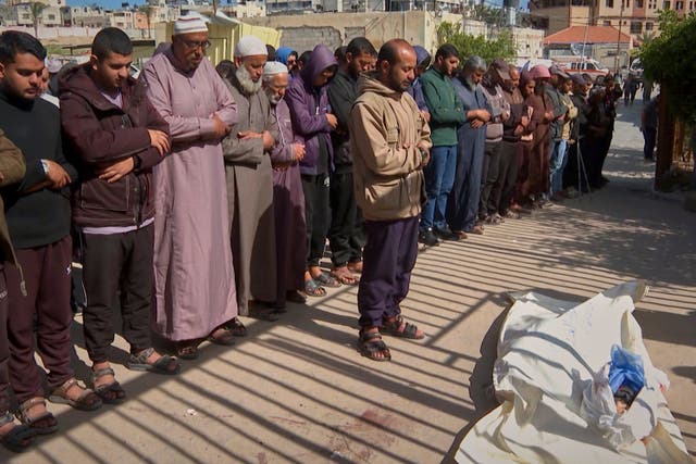 Mideast Wars Pregnant Woman Killed
