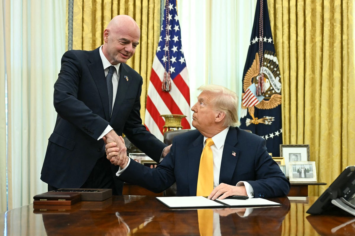 Fifa is losing its dignity as Infantino bows to Trump’s ‘Maga World Cup’ dream