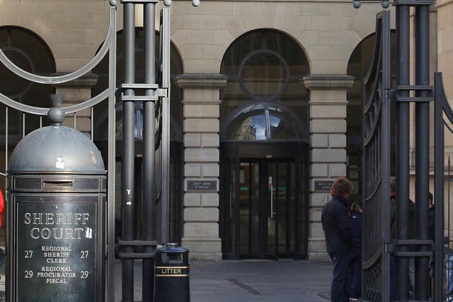 Peter Murrell appeared at Edinburgh Sheriff Court (David Cheskin/PA)