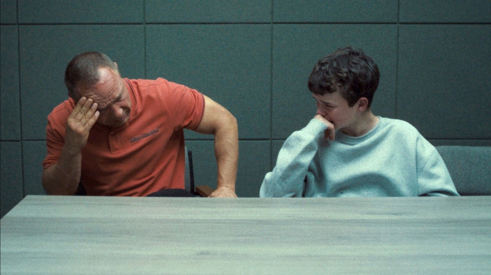 <p>Stephen Graham and Owen Cooper in ‘Adolescence’</p>