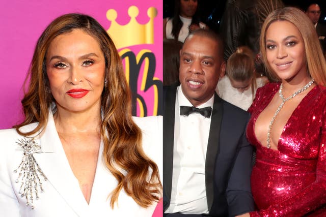 <p>Tina Knowles hit back at Kanye West after he attacks Jay-Z and Beyoncé’s children</p>