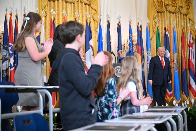 Trump signs order to dismantle Department of Education in | The Independent
