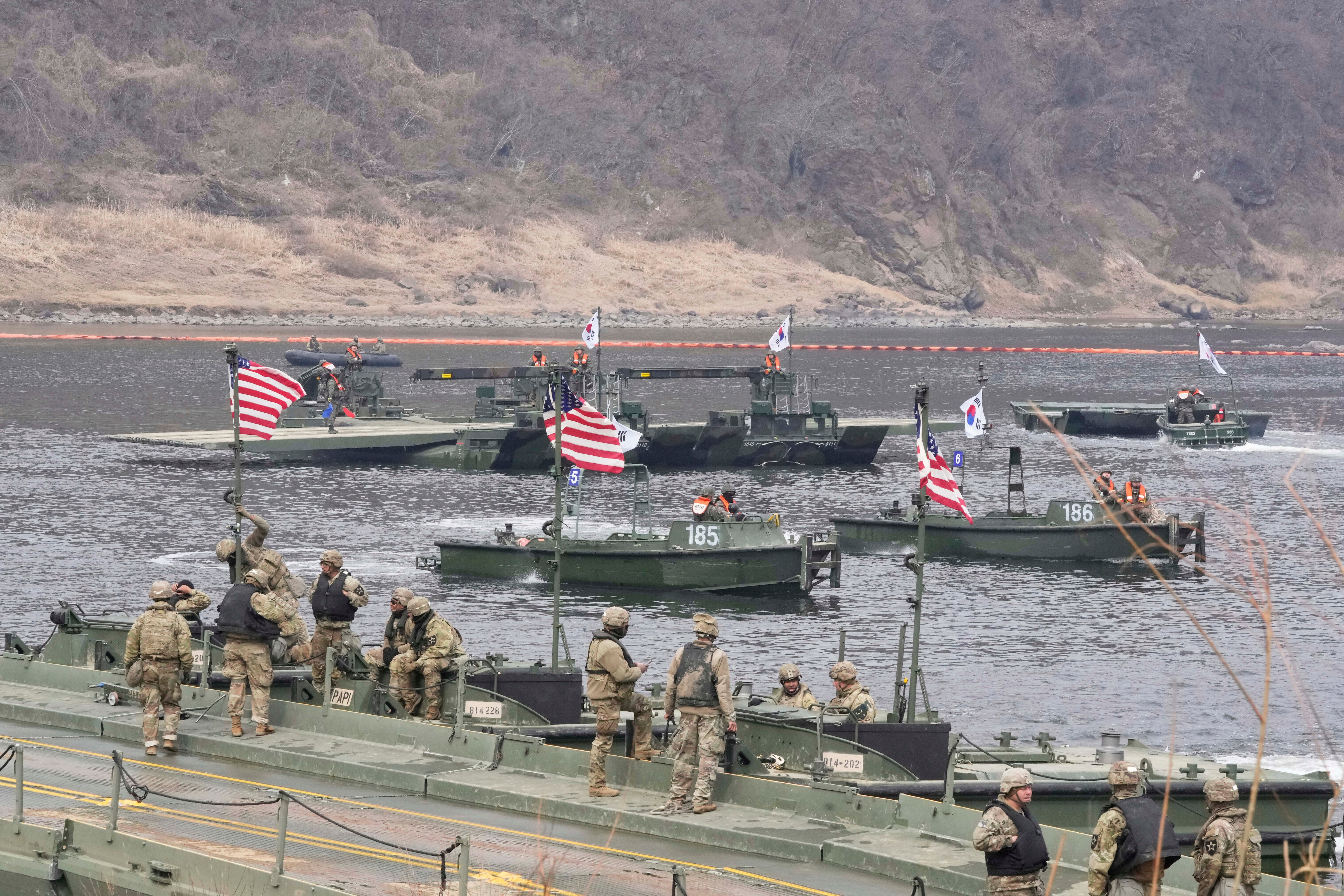 South Korea US Military Exercise