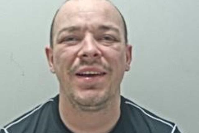 Jamie Cooper, 33, escaped from a prison van heading to Lancaster Magistrates’ Court on Wednesday (Lancashire Police/PA)