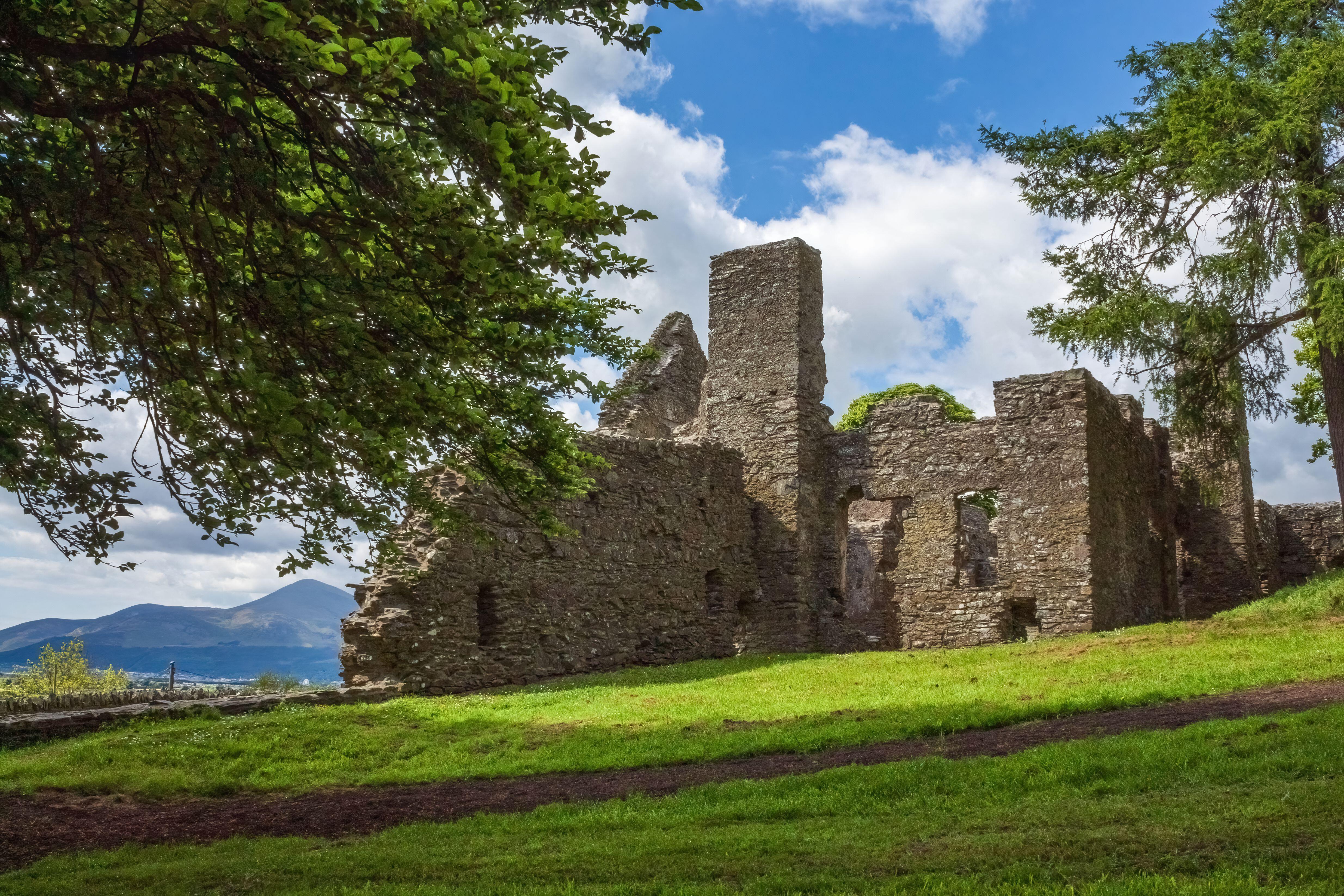 Dundrum Castle in Co Down