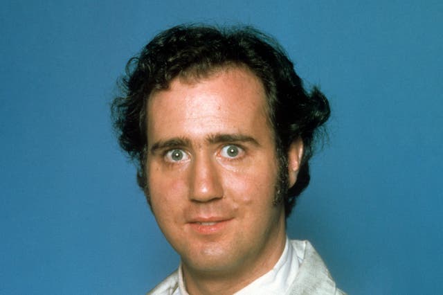 <p>‘Andy was a mirror, and people didn’t like what they saw a lot of the time,’ says Kaufman’s friend and sometime wrestling foil Laurie Anderson</p>