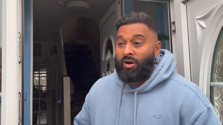 <p>Hayes resident describes massive explosion and raging fire as hundreds forced to evacuate.</p>