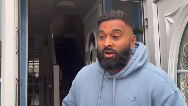 <p>Hayes resident describes massive explosion and raging fire as hundreds forced to evacuate.</p>