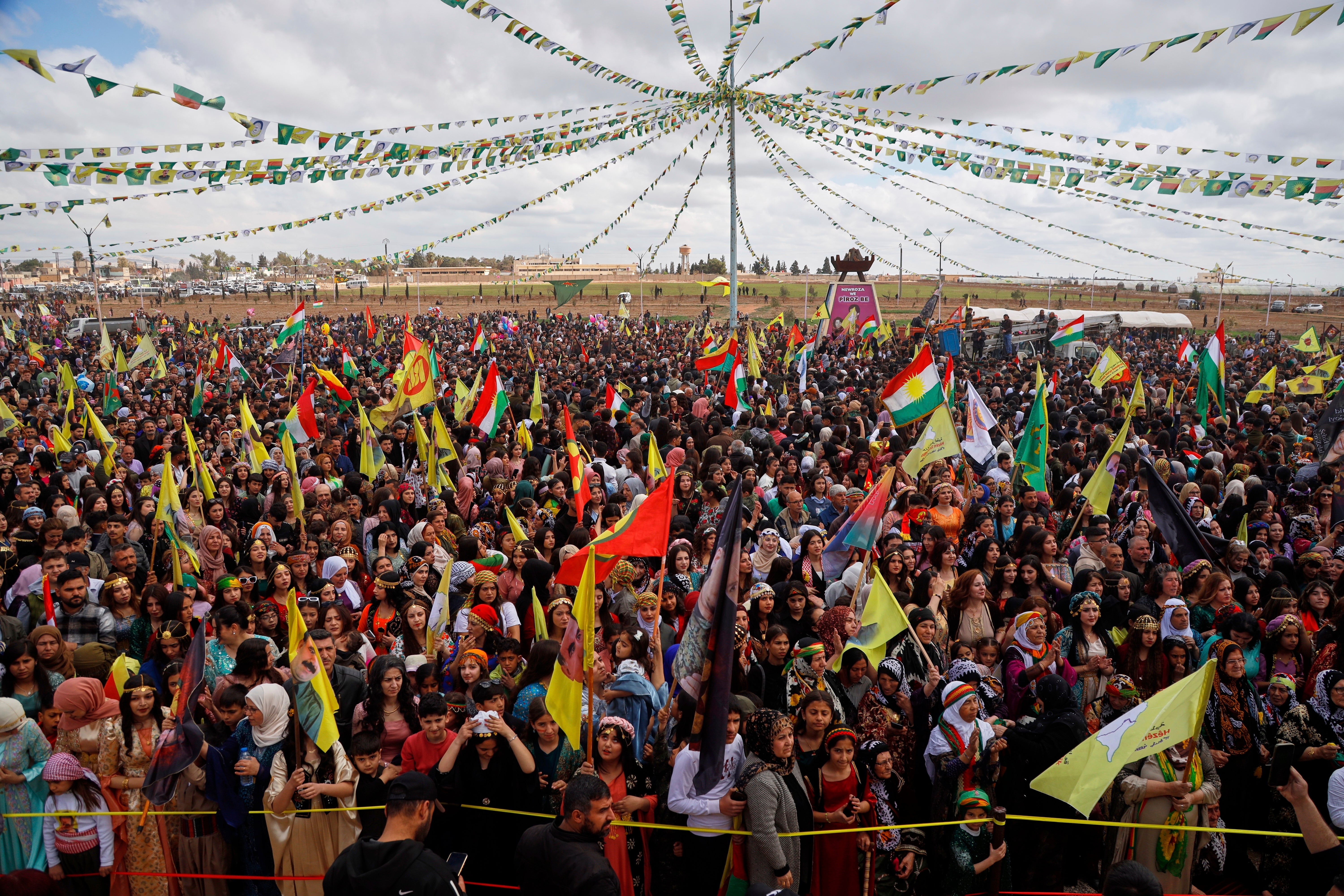 Syria Kurds Nowruz