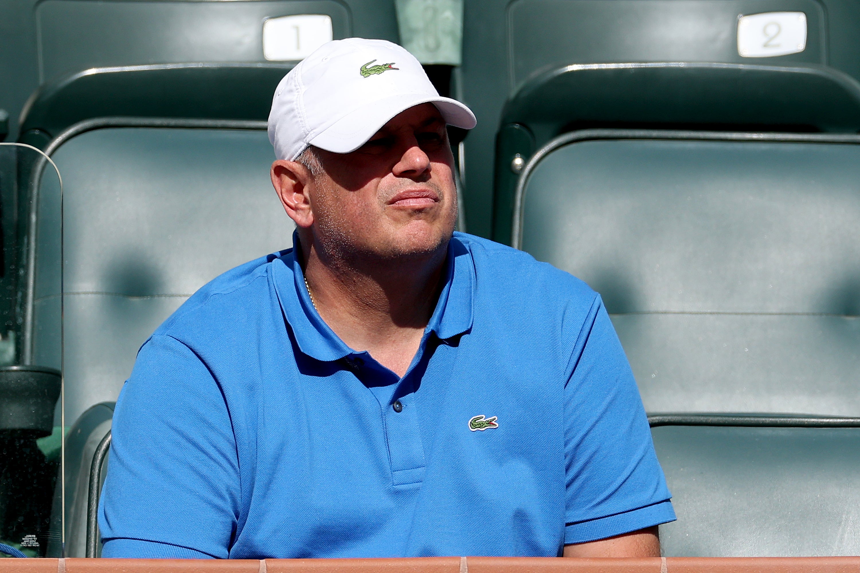 Vlado Platenik was at Indian Wells coaching Emma Raducanu