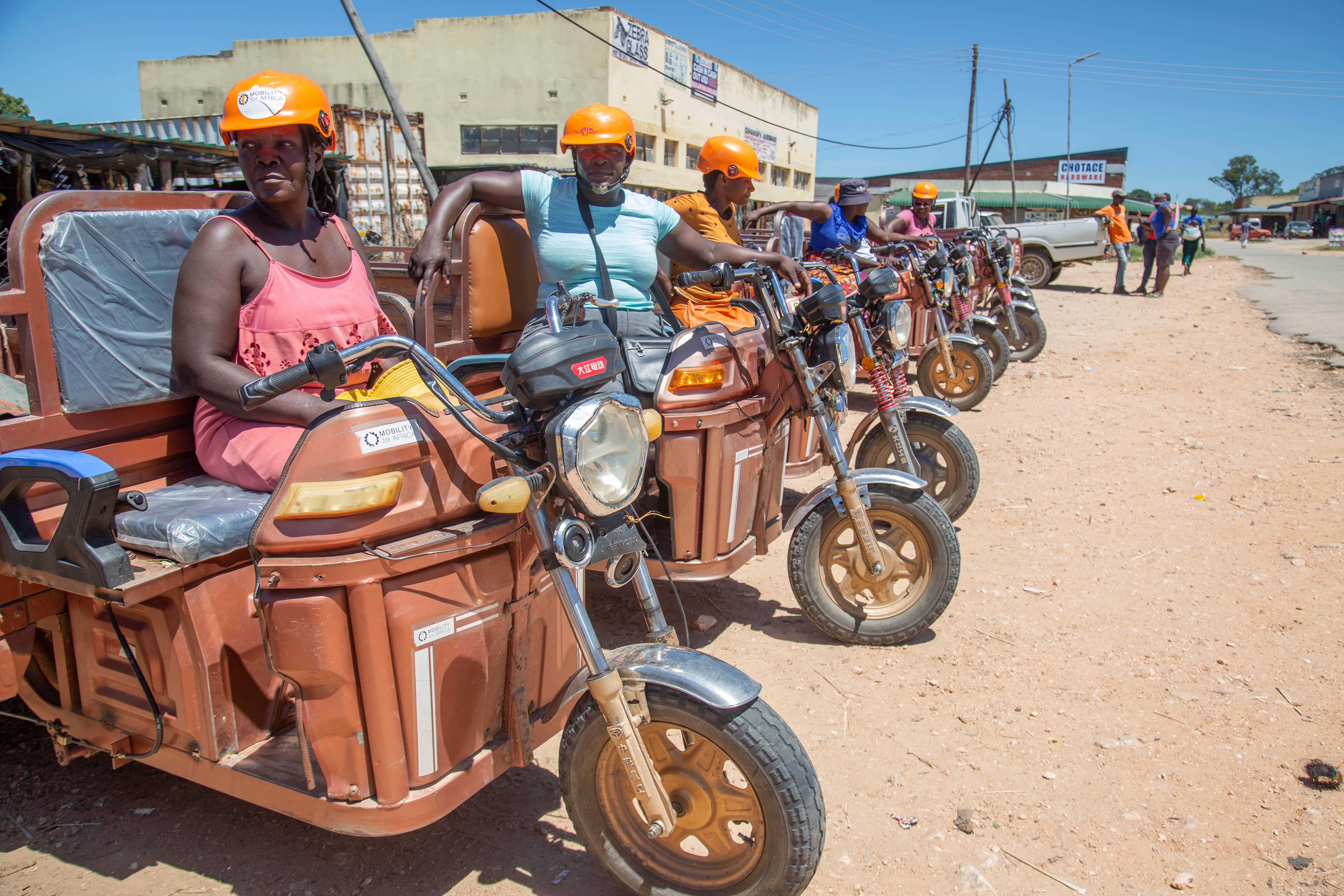 Zimbabwe Women Tricycles